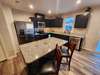 Large Kitchen Island with drawers and storage.