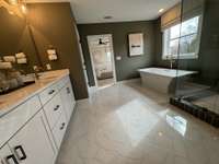 Photos are of model home, current spec homes are built with shower only