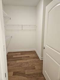 Primary walk in closet