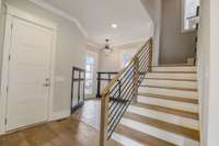 Beautiful tile entry way