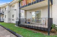 Spacious Covered Patio/Balcony