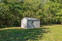 And... in addition, another separate storage shed big enough for all your tools ATV or?