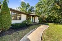 No stairs! Enjoy the ease of living. Dining area and kitchen spill right out onto your patio, a perfect flow for entertaining and family gatherings. No deck stairs to climb up or down.