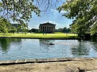 One walking block from Centennial Park the jewel of the center of Nashville!