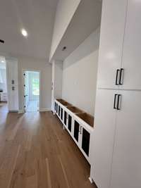 Additional cabinet storage in great room, countertop to be installed in a week.