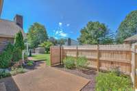 Paved walkway to the outdoor kitchen and back yard. #househack #OOSTR