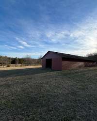 Another view of horse barn.