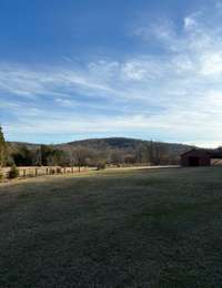 The views looking toward the front of the property.