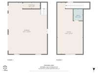 Garage & second level plan