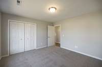 Nice sized closets and fresh paint and carpet.