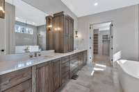 Primary Bathroom with Soaking Tub