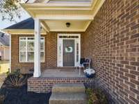 Covered front porch