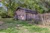 Large storage shed remains