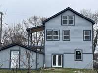 View of the house from the back.