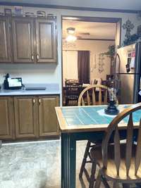 Another view of the kitchen -- looking toward the Dining Room....