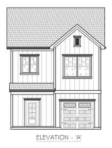 The Hardie Board Exterior will have a Countrylane Red Body, with Cobblestone Trim & Front Door.