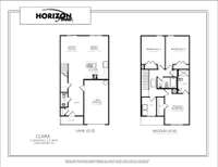 An Overhead Layout of our Clara Floor Plan.