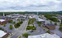 Aerial View of Downtown McMinnville