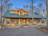 Step into history with the beautifully restored log cabin.