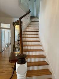 Front entrance staircase