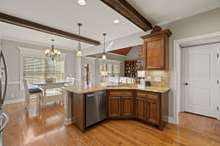 Kitchen With Stainless Dishwasher