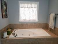 Master Bath with separate tub and shower