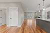 Pantry or storage space off the kitchen.