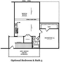 Braxton Floorplan Optional Additional Bedroom and Bath