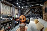 Climate controlled wine space