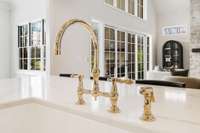 The classic design and luxury finishes abound