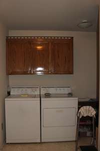 Utility Area w/Storage (Washer/Dryer Remain)