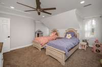 One of the Secondary bedrooms even features two charming children’s play areas built into the walls. How adorable!