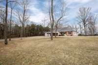 View of home from the front yard- so much space