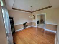 Separate Formal Dining Room with hardwood floors