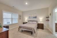 Owners bedroom large enough for king sized bed and furniture