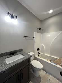 Guest bathroom on first floor