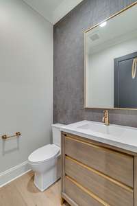 Stylish 2nd Level Powder Bath