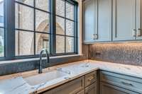 Main Laundry Room overlooking Courtyard