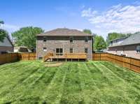 Fully Fenced-in Backyard