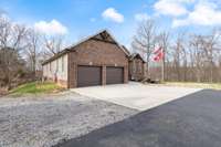 Driveway is all paved