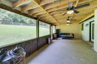 HUGE SCREEN PORCH!  No bugs allowed!