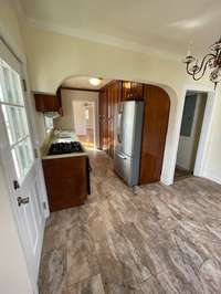 New flooring in kitchen and dining room, SS appliances