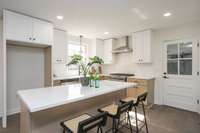 Massive kitchen island in BRAND NEW kitchen