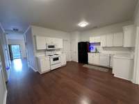 Kitchen with Pantry and adjacent Large Storage Room and Laundry Room