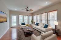 Sunroom - Virtually staged