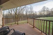 Deck off of office and living room