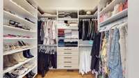 Master closet