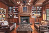 Walnut Wood Library