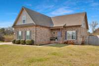 Have you been searching for a home on an acre that backs up to a flowing creek? Welcome home...5028 Conquer Drive in Kingdom Ridge subdivision.