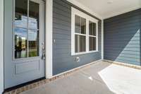 Decorate this large front porch to your heart's delight!